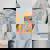 In My Stay At Home Mom Era Retro Groovy Stay At Home Mom Women Oversized Hoodie Back Print Sport Grey