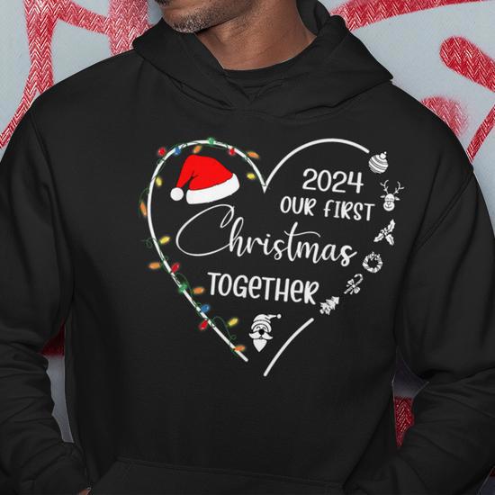 Personalized Our First Christmas Sweatshirts, Custom