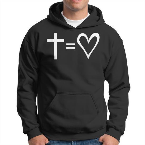 Sweat à Capuche Addicted To Jesus - Message Chrétien Pour Hommes Et Femmes - Coton Confy
