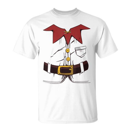 Impact Elf Costume T-Shirt - Green, 100% Cotton, Crew Neck, Short Sleeve
