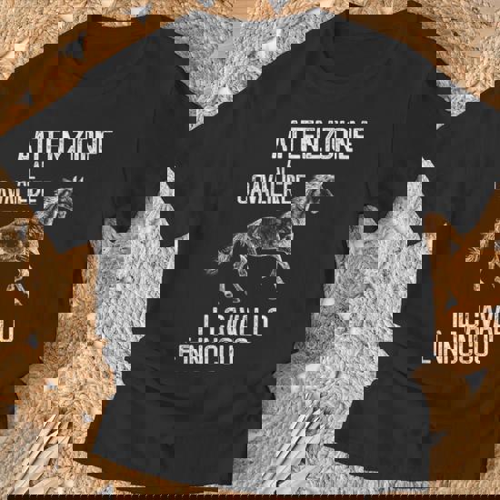 Maglietta Cavaliere Con Scritta Per Appassionati Di Cavalli - Donna E Ragazze, Cotone E Poliestere - Foto 6