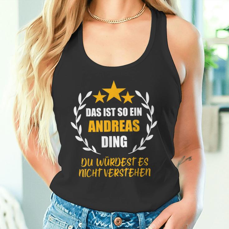 Andreas Das Ist So Ein Andreas Ding Name First Name Fun S Tank Top