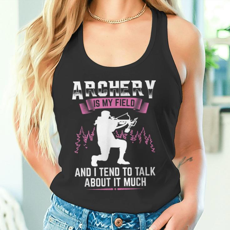 Archery Ist Mein Ding Archers Slogan Tank Top