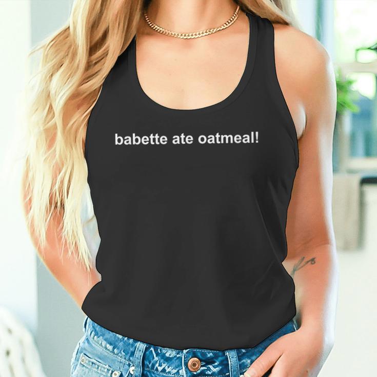 Babette Ate Oatmeal Tank Top