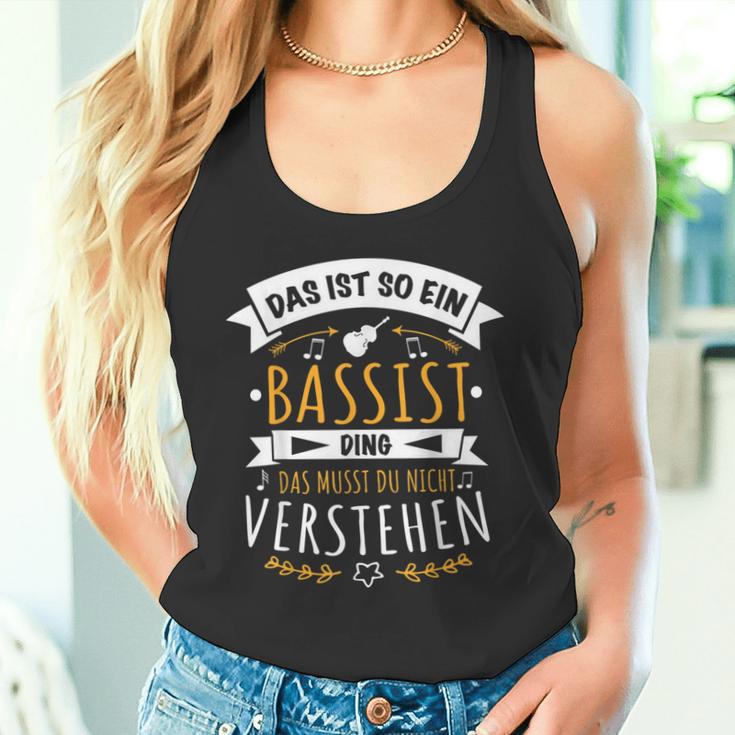 Bass Kontrabass Musician Das Ist So Ein Bassist Ding Tank Top