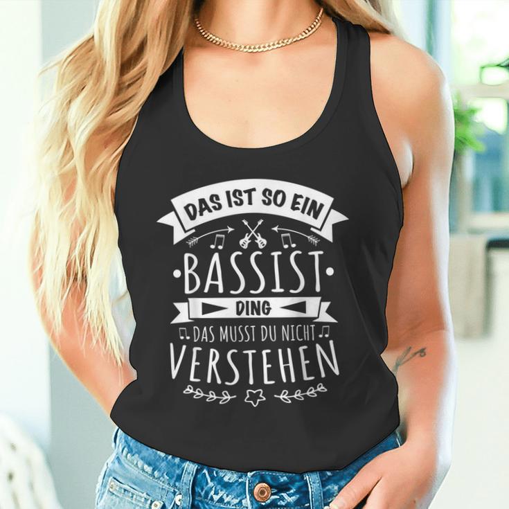 Bassist E-Bass Bass Musician Das Ist So Ein Bassist Ding Tank Top