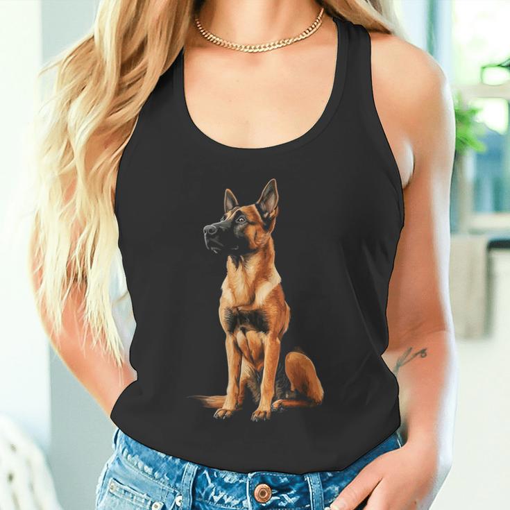 Belgischer Malinois Hund Graphic Pet Belgische Malinois Tank Top