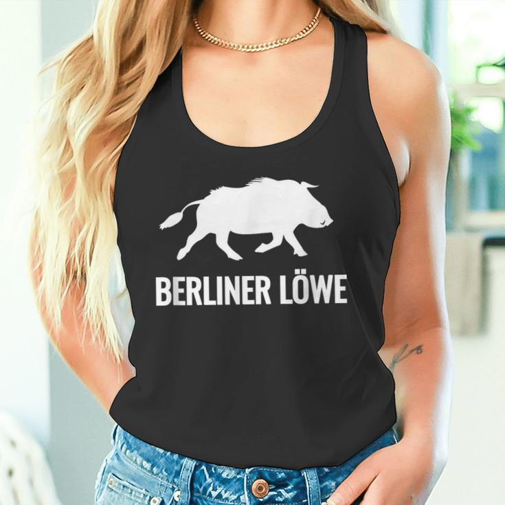 Berliner Löwe Wildschwein Geschenkidee Tank Top