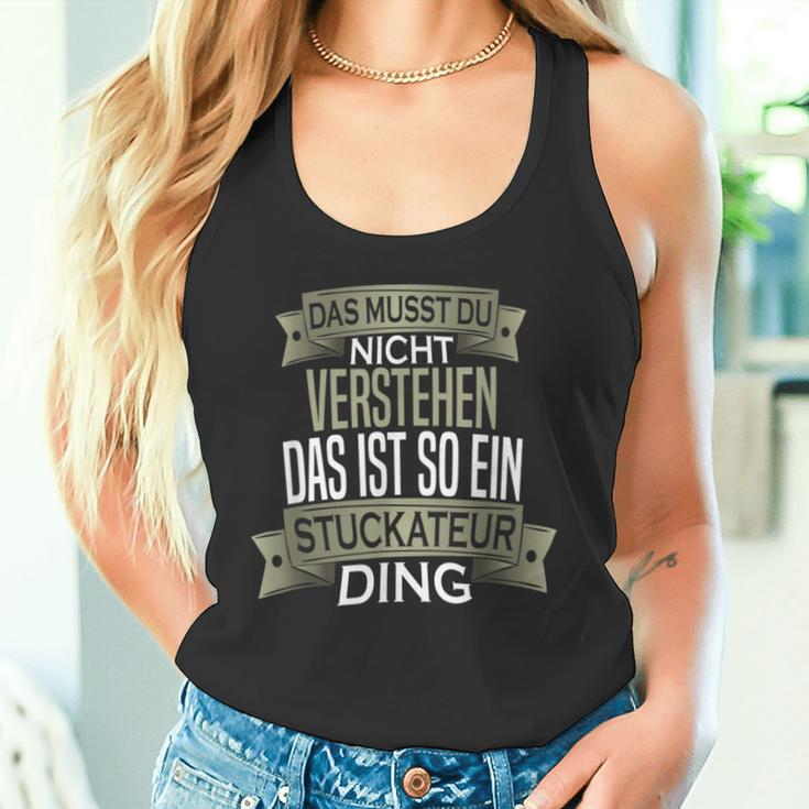 Beruf Ist So Ein Ding Stuckateur Beruf Ist So Ein Tank Top