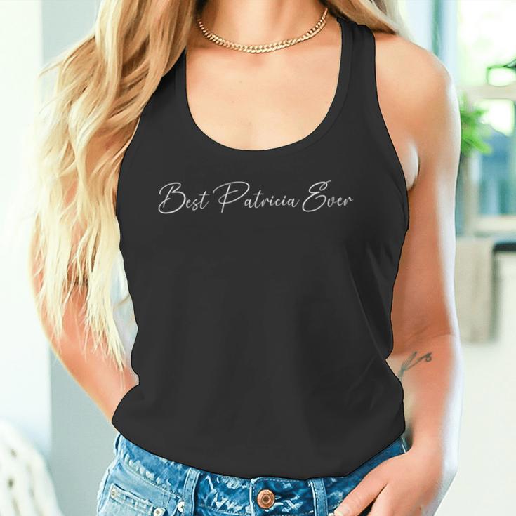 Beste Patricia Aller Zeiten Patricia-Name Tank Top