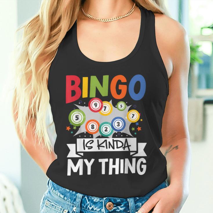 Bingo Ist Irgendwie Mein Ding Lustiges Glücksspiel Tank Top