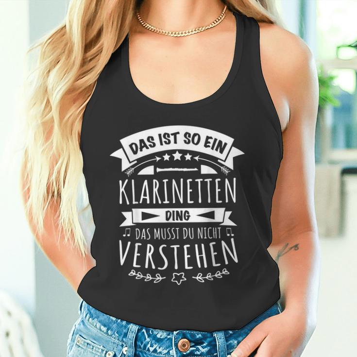 Clarinettist Musician Das Ist So Ein Clarinettes Ding Tank Top