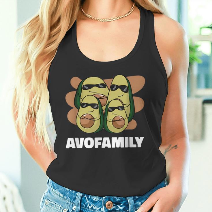 Cool Happy Avofamily Family Avocado Tank Top