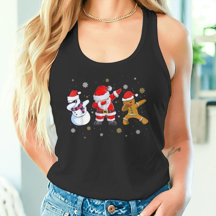 Dabbing Santa Claus For Children Tank Top