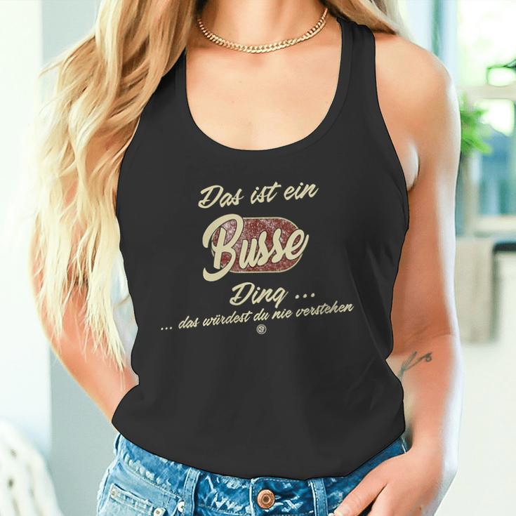 Damen Das Ist Ein Busse Ding Lustiges Familie Busse Mit-Ausschnitt Tank Top