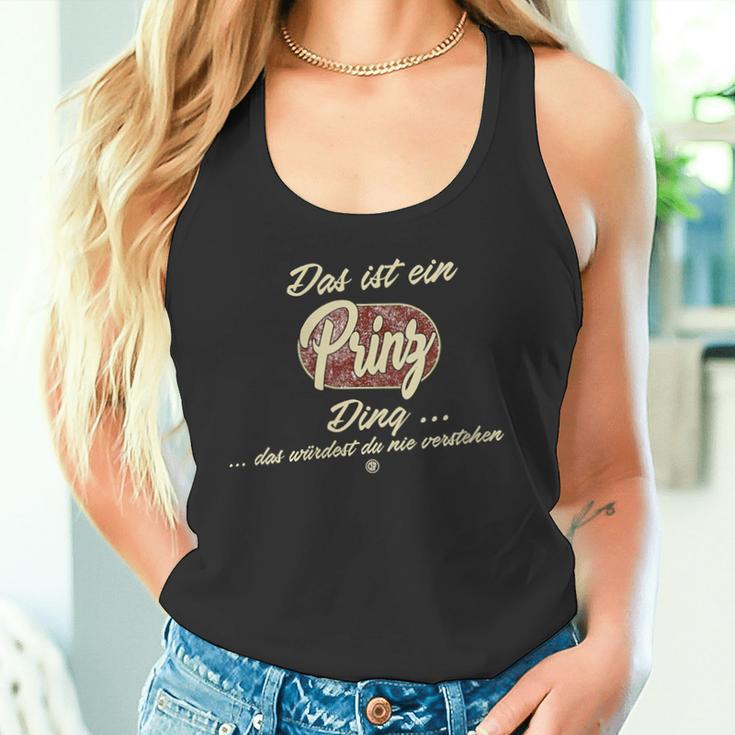 Damen Das Ist Ein Prinz Ding Lustiges Familie Prinz Mit-Ausschnitt Tank Top