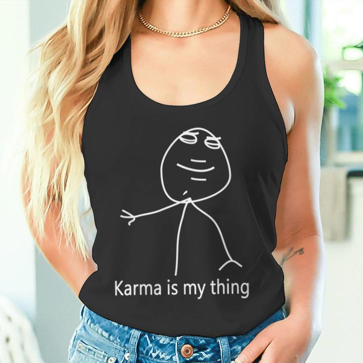 Damen Karma Ist Mein Ding Mit-Ausschnitt Tank Top