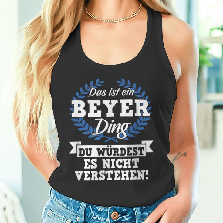 Das Ist Ein Beyer Ding Du Würdest Es Nicht Understand Tank Top