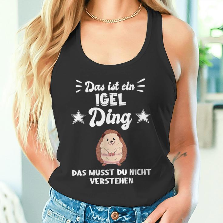 Das Ist Ein Hedgehog Ding Tank Top