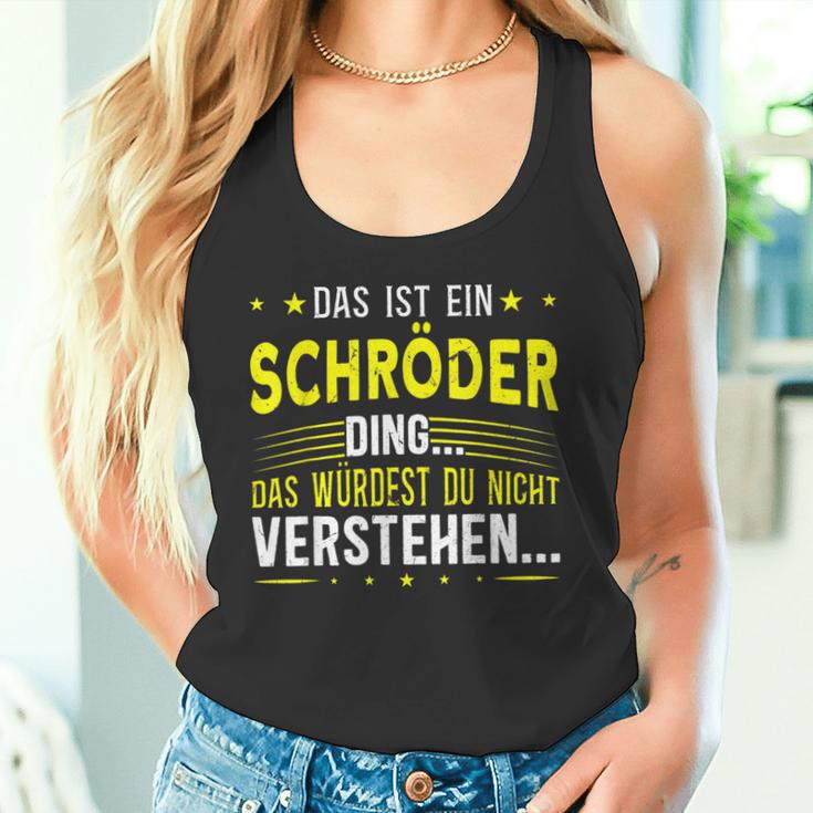 Das Ist Ein Schröder Ding Das Ist Ein Schröder Ding S Tank Top