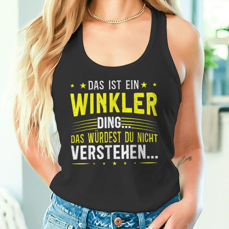 Das Ist Ein Winkler Ding Das Ist Ein Winkler Ding S Tank Top