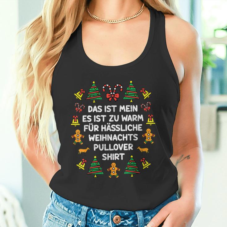 Das Ist Mein Es Ist Zu Warm Für Ugly Christmas Tank Top