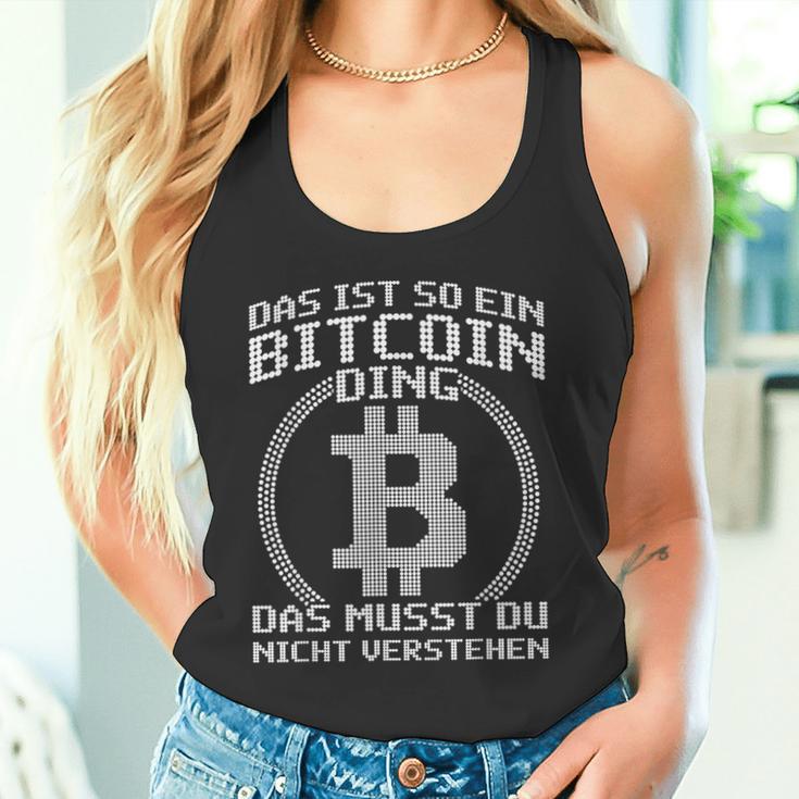 Das Ist So Ein Bitcoin Ding Lustiges Bitcoin Blockchain Tank Top