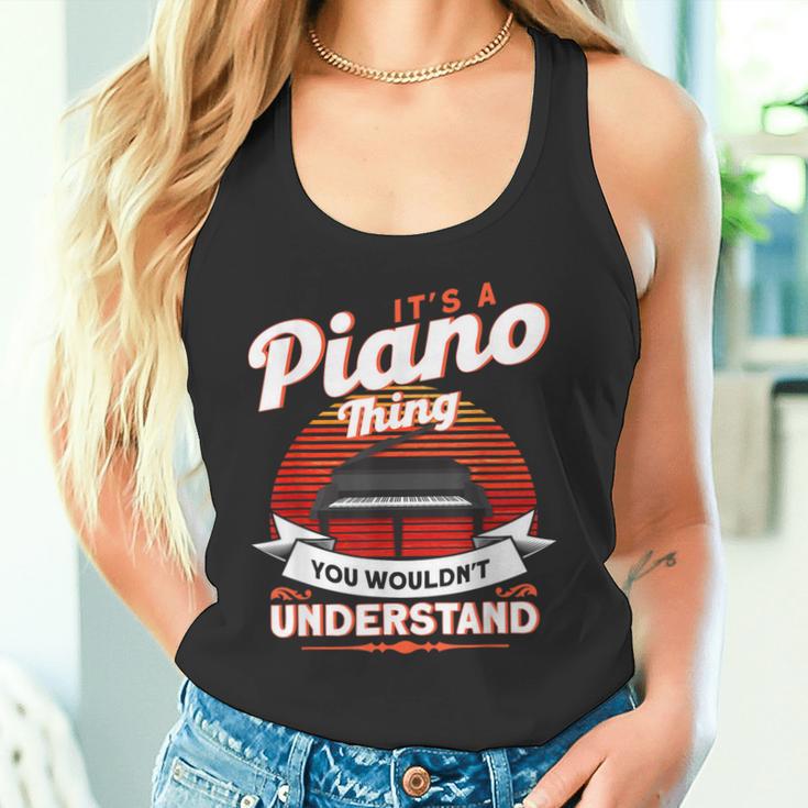 Das Ist So Ein Klavier Ding Pianist Tank Top