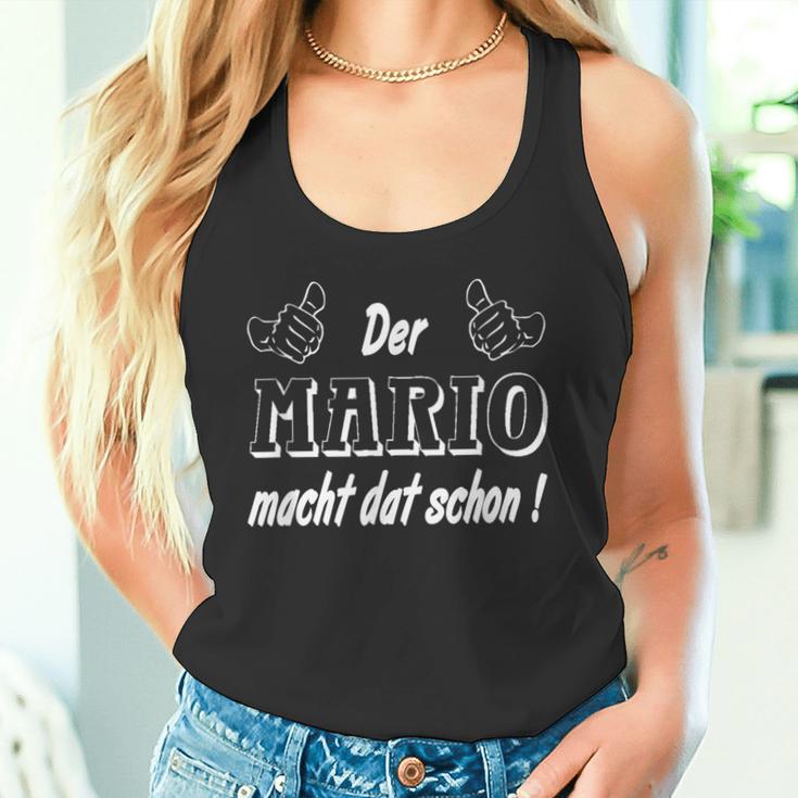 Der Mario Macht Dat Schon Schon Der Mario Macht Dat Schon Schon Tank Top