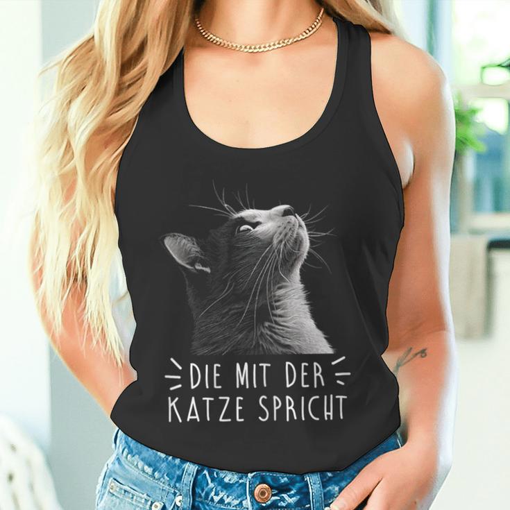 Die Mit Der Katze Sprechen Tank Top