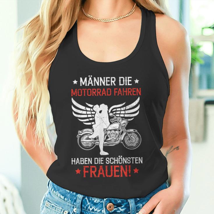 Die Motorcycle Fahren The Motorcycle Driving Motorcycle Tank Top