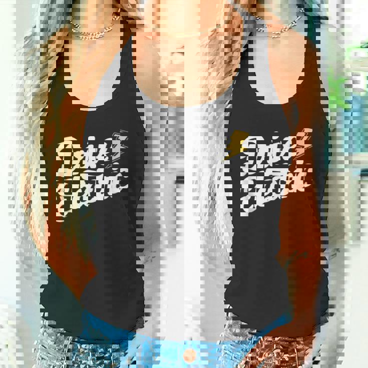 Drive Electric Cult Following Car Sustainable Eco-Friendly Tank Top Tank Top