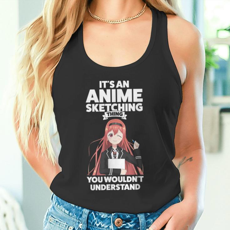 Es Ist Ein Anime-Sketching Ding Anime Merch Tank Top