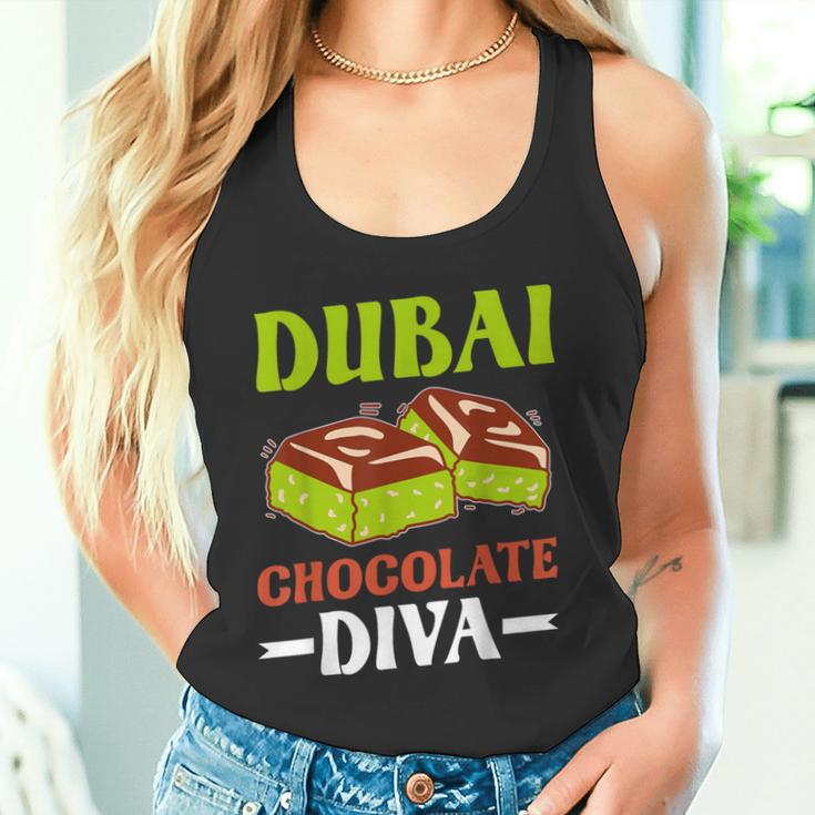 Dubai Chocolate Slogan Tank Top