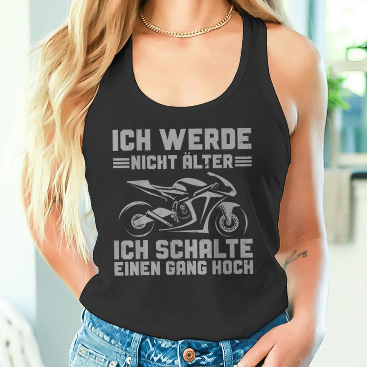 Motorbike Ich Werde Nicht Älter Tank Top