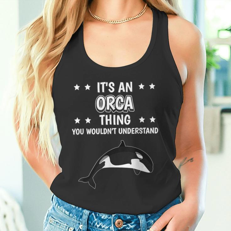 With Slogan Ist So Ein Orca Ding Tank Top