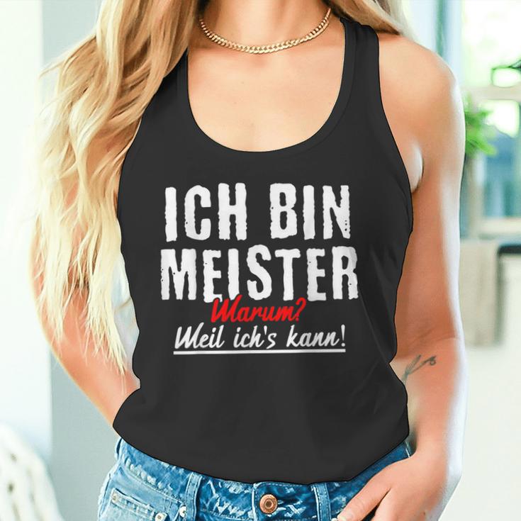 Slogan For Meister Crafts Tank Top