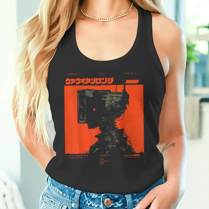 Futuristic Techwear Japanese Cyberpunk Harajuku Horror Punk Tank Top