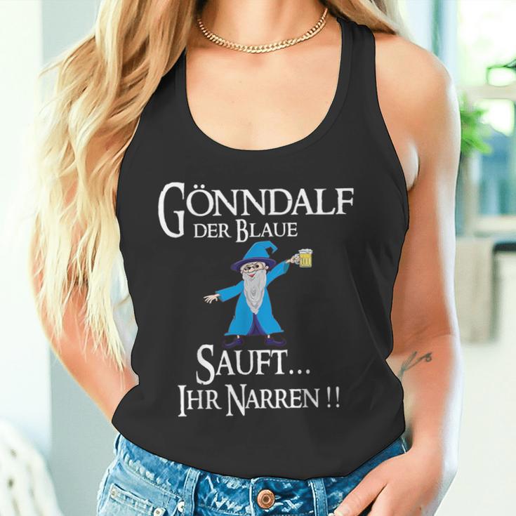 Gönndalf Der Blaue Zauberer Sauft Ihr Narren Tank Top