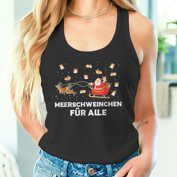 Guinea Pigs For All Guinea Pig Santa Claus Tank Top