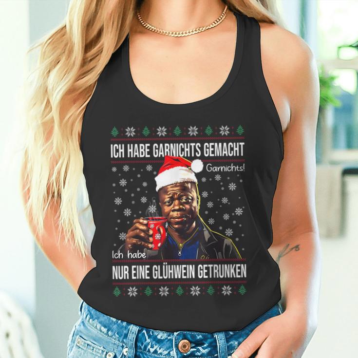 Ich Habe Garnichts Gemacht Nur Eine Glühwein Getrunken Xmas Tank Top