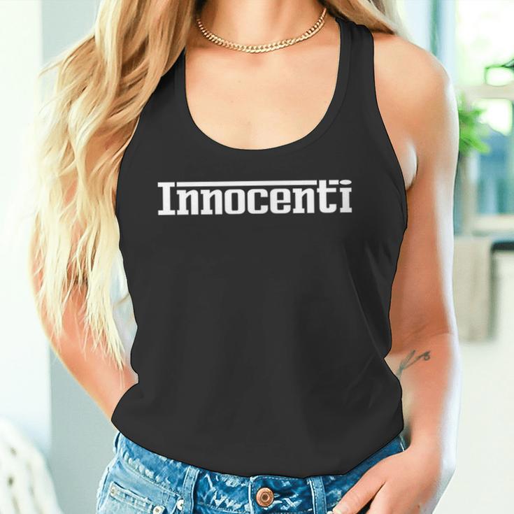 Innocenti Name Text Italy Italy Surname Tank Top