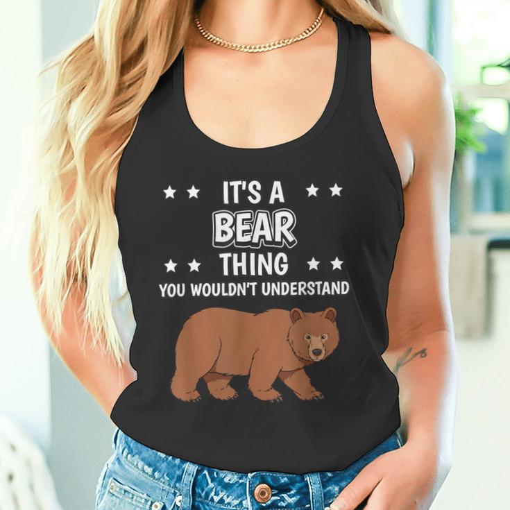 Ist So Ein Bär Ding Lustiger Spruch Bären Tank Top