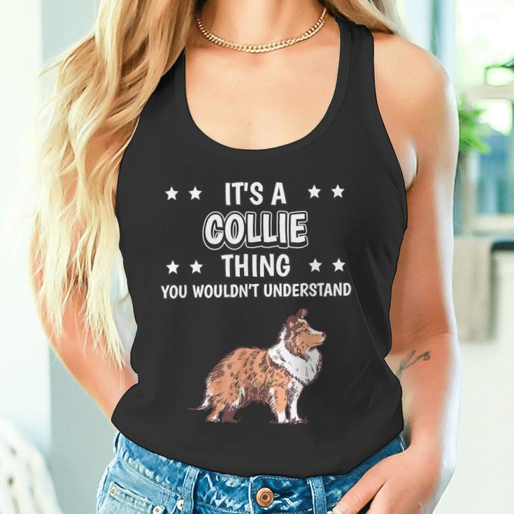 Ist So Ein Collie Ding Lustiger Spruch Collies Tank Top