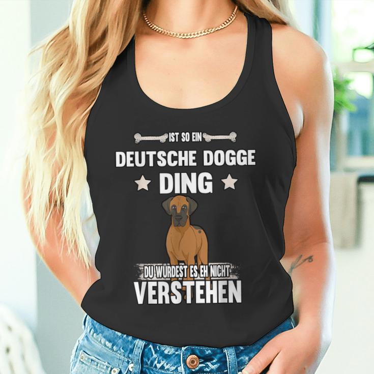 Ist So Ein Deutsche Dogge Ding Ist So Ein Deutsche Tank Top