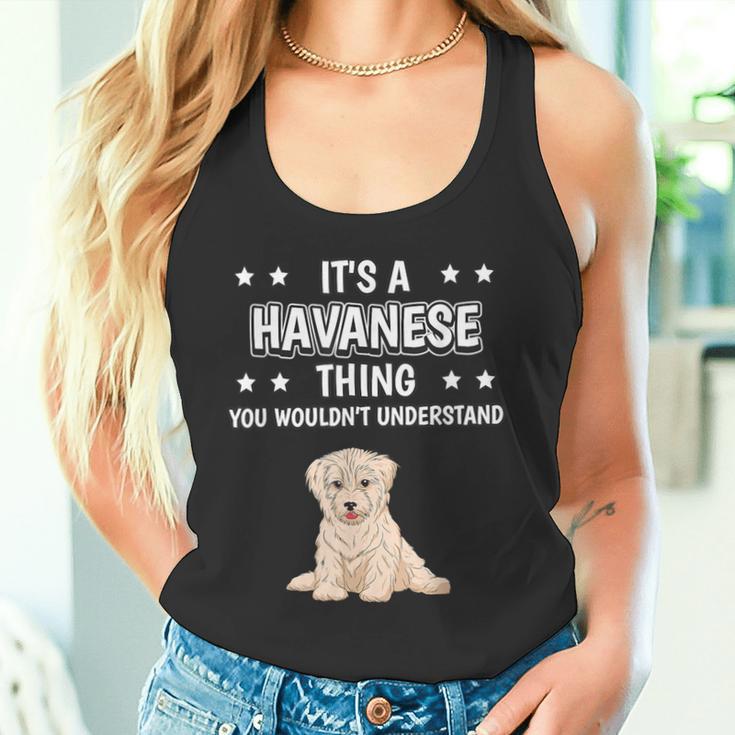 Ist So Ein Havaneser Ding Lustiger Spruch Havaneser Tank Top