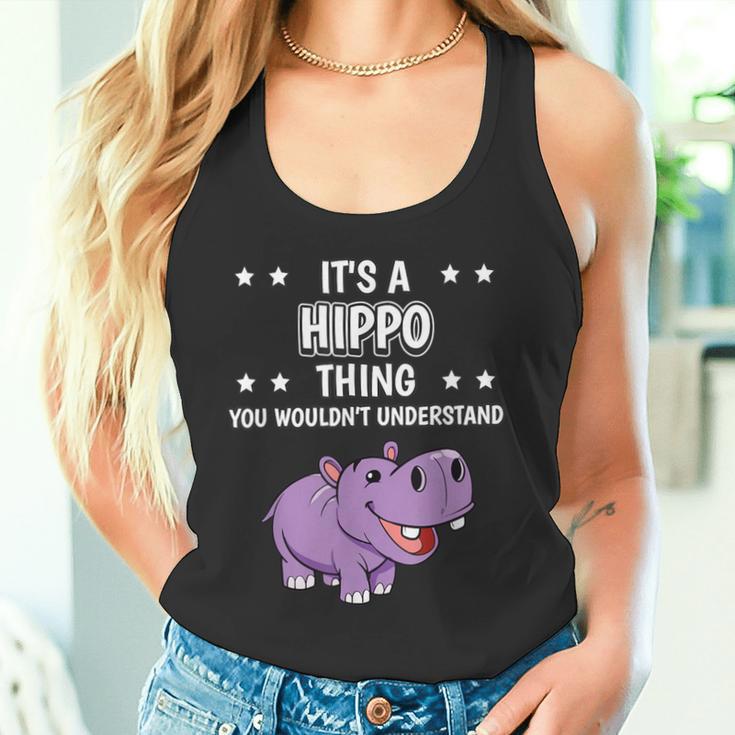 Ist So Ein Nilpferd Ding Lustiger Spruch Nilpferde Tank Top