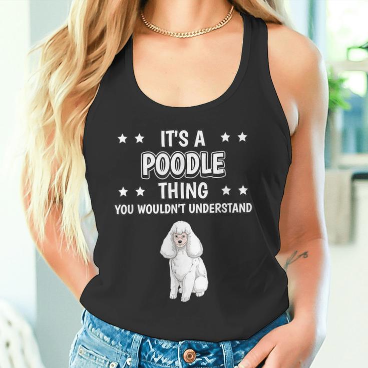 Ist So Ein Pudel Ding Lustiger Spruch Pudel Tank Top