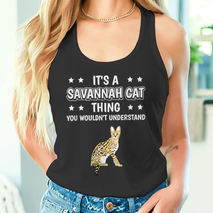 Ist So Ein Savannah Cat Ding Tank Top