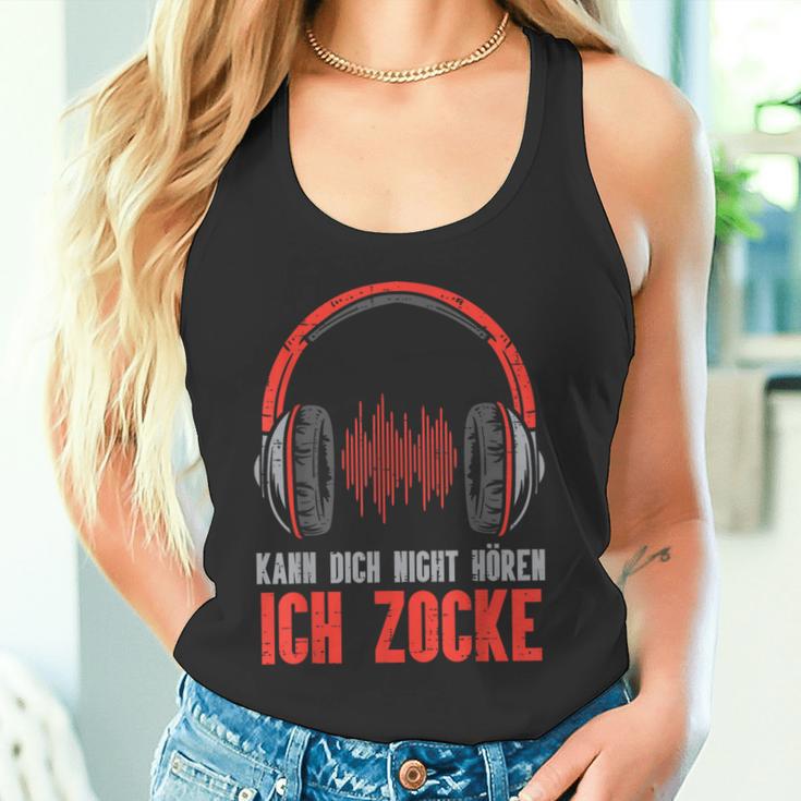 Kann Dich Nicht Hören Ich Zocke Gamer Gamer Gamer Boys' Tank Top